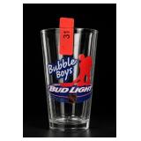 Bud Light Bubble Boys NHL Promotional Pint Glass