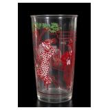Packard Illustrated Automobile Scene Glass Tumbler