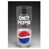 Diet Pepsi / Pepsi-Cola Diet Pepsi Glass Tumbler
