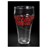 One Coca-Cola Checkerboard Highball Glass