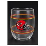 Kansas City Chiefs Branded Glass Tumbler
