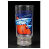 Dr Pepper Star Trek Collectors Enterprise Glass