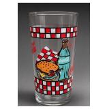 1997 Coca-Cola Diner-Style Drinking Glass