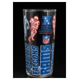 NFL NFC Western Division Saints Glass Tumbler