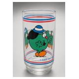 Decorated Green Leprechaun Cartoon Glass Tumbler