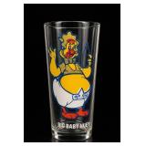 Big Baby Huey Cartoon Decorated Glass Tumbler