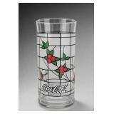 Coca-Cola Stained-Glass-Style Drinking Tumbler
