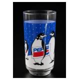 One Pepsi Penguin-and-Snow Glass Tumbler