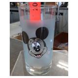 Mickey Mouse Walt Disney Glass Tumbler