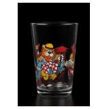 Cartoon Animal Decorated Glass Tumbler