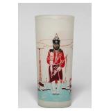 Bacon Rind, Osage "Oklahoma Indians" Glass Tumbler