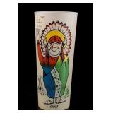 Chief Wahoo Cleveland Indians Drinking w/ Tag