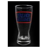 Bud Light Promotional Beer Glass