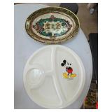 1 Daher Decorated Ware Oval Floral Wall in England