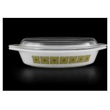 PYREX 1.5 Qt Covered Dish Autumn Floral
