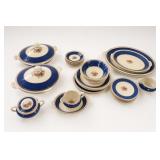 1-Lot Grindley Melrose England Blue China Service
