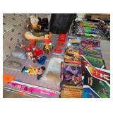 Mixed Toys and Collectibles with Pokémon Cards