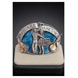 Square Dancing Belt Buckle G-30