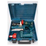 Makita 9.6V Cordless Tool Lot w/ ML903 & Case