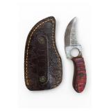 Fixed-Blade Knife with Matching Sheath