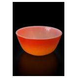 Anchor Hocking Fire-King Orange Glass Mixing Bowl