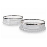 Two Gorham Lyric Lead Crystal Bowls