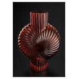 One Zugar PTMD Collection Amethyst Glass Vase