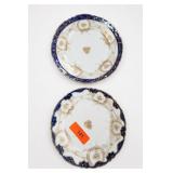 Noritake / Morimura Brothers Plate Pair