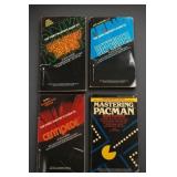Lot of 4 Video-Game Guides: Centipede, Pac-Man +