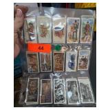 Mixed Player's and Wills Cigarette Cards