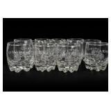 Set of 12 OMARAS Irish Country Glass Tumblers