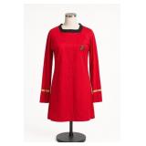 Red Long-Sleeved Star Trek Costume