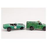 Hot Wheels Ranger Rig w Green Convertible Red Line