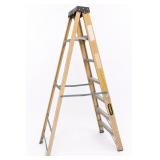 Stanley Fibergla A-Frame Step Ladder 80in tall