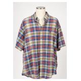 Ralph Lauren Classic Fit Plaid Shirt, Size XXL