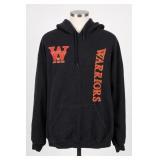 Gildan Whiskey Co Warriors Hoodie, Size M
