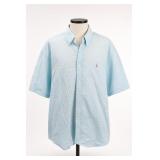 Ralph Lauren XL Blue-White Sport Shirt