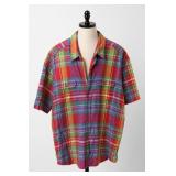 Polo by Ralph Lauren Plaid Shirt, Size XXL