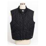 Buffalo Outdoors Black Quilted Vest, Size L