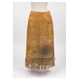 Country Store Leather Skirt Size 8