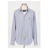 Ralph Lauren Blake Striped Shirt, Size L