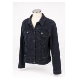 GUESS Dark Denim-Style Jacket, Size XL