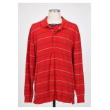 Polo Golf Ralph Lauren Red Striped, Size L