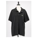 Lacoste Black Long Polo-Style Garment, Size 8