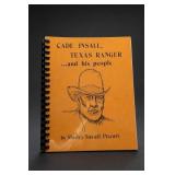 Cade Insall, Texas Ranger...and his people, Ltd Ed