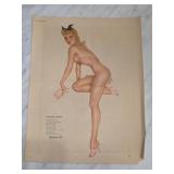 The Varga Girl: Military Secrets Print