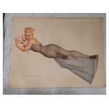 George Petty ï¿½Oh, General...ï¿½ Pin-Up Print