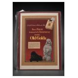 Early 1950s Old Gold Cigarettes Ad Print
