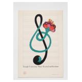 Temple University Music Festival & Inst. Poster