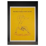 Whitney Museum of American Art 1972 Museum Poster
